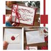 52Pcs Small Lined Stationery Paper and Tiny Heart Shape Envelopes Set For Handmade Invitations Holiday Greeting Cards