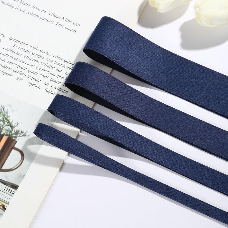 Double-Sided Matte Webbing Thickened Polyester-Cotton Jewelry Trophy Decorative Accessories Bow Colored Ribbon