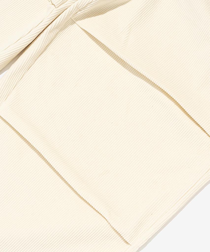 OTHERFITS Corduroy Wide String Crack Pants (Ivory)
