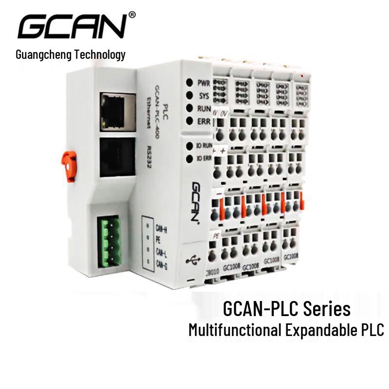GCAN PLC Industrial Control Module with CAN Bus & Modbus