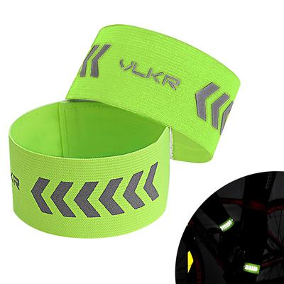 Reflective Band [Pack of 2] Hem Stopper Band, Sock Band,