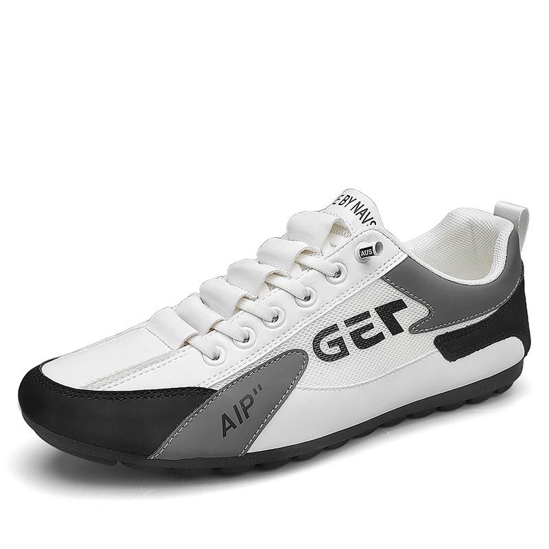 Shoes new summer soft-soled casual Forrest Gump board shoes black Doudou driving sports shoes