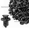 Premium 10mm Car Plastic Rivets for Honda/Nissan Bumper Pins