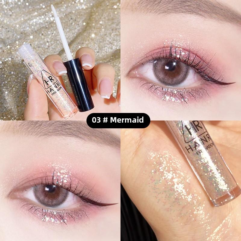 Shimmer Liquid Eyeshadow, Waterproof Long-Lasting Glitter Eye Makeup