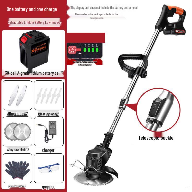 Tai Ju Fu Compact Cordless Electric Lawn Mower CN plug (adapter included)