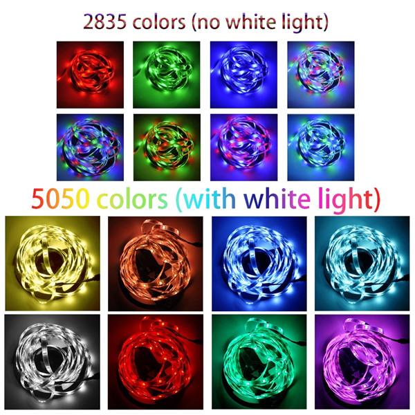 Striscia LED 15M 10M 5M RGB USB flessibile lampada nastro diodo 28350 5050RGB cavo Bluetooth controllo DC 5 V scrivania schermo TV illuminazione di sfondo