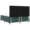 Boxspring bed with headboard Dark Green 180 x 200 cm Velvet