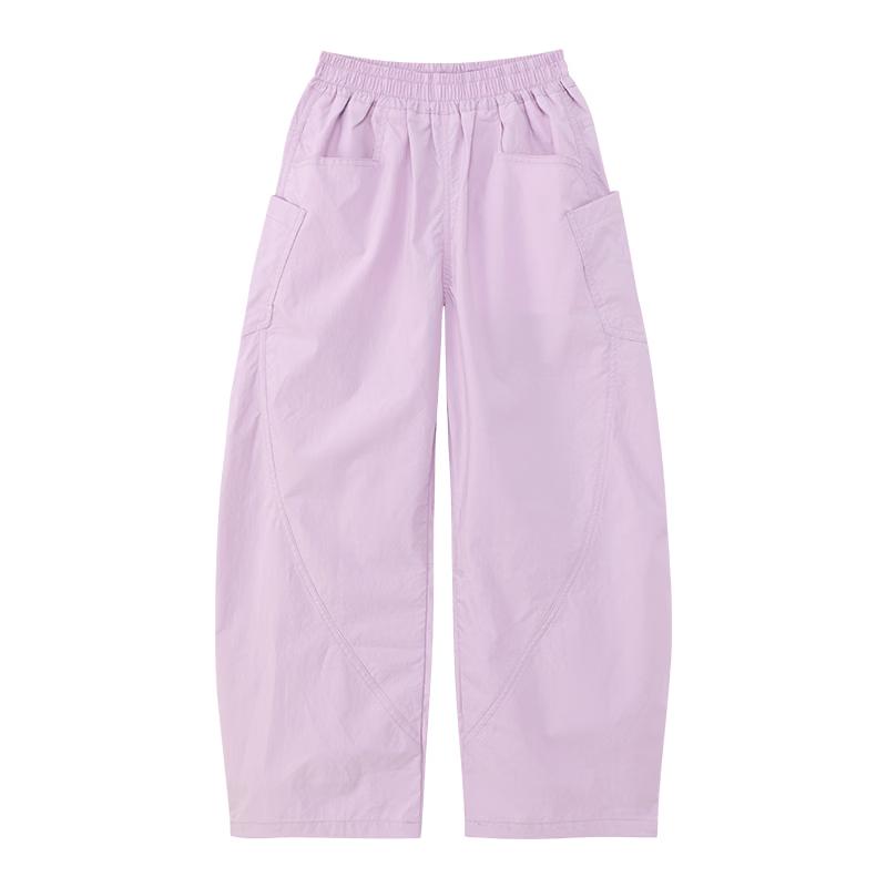 

Girls Breathable Oversized Curved Casual Pants 150