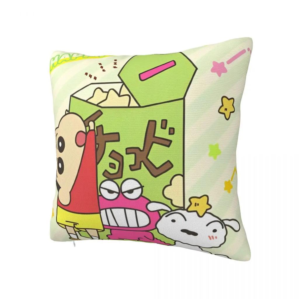 Coperture Cuscini Decorativi Cartoni Animati Decorazione Soggiorno Copricuscino Stampato per Divano Poliestere Federa Morbida
