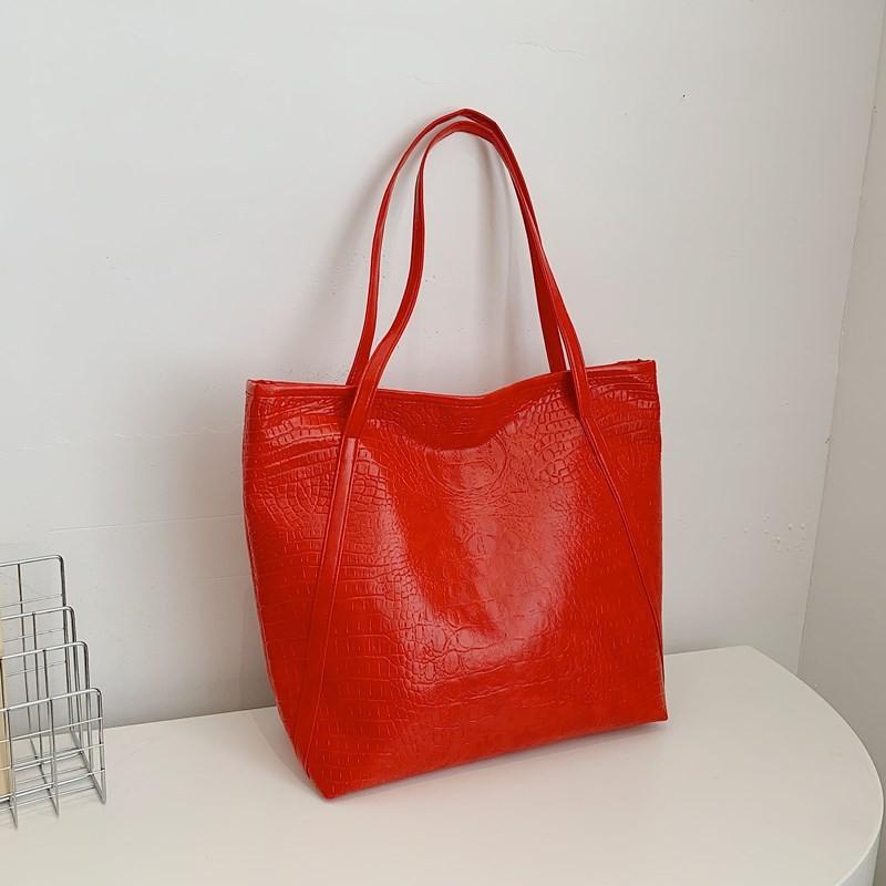 Stylish Retro Tote Bag For Women With Large Capacity And Trendy Street Style Design