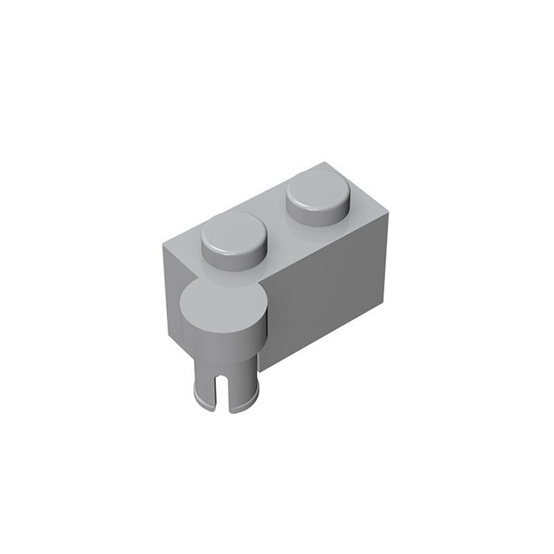 

10pcs 3830 1X2 Hinge Upper component Building Blocks MOC Accessories Works With Brick Children Playthings Gift Box 10PCS світло-сірого кольору
