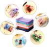 10pcs Organza Drawstring Gift Bags Mixing Colors Present Bag Candy Jewelry Cosmetics Travel Luggage Storage YMY