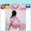 Fashionable And Spacious Nylon Backpack For Kindergarten With Cute Cartoon Prints