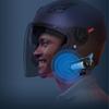Helm-Bluetooth-Headset für Motorrad, kabellos, Bluetooth 5.0, Musik-Headset, Freisprechfunktion, wasserdicht, mit Lichtern, Moto-Ohrhörer, 1000 mAh Akku, BT31