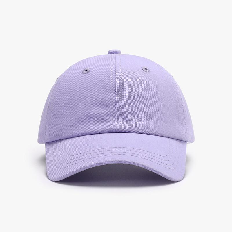 Unisex Classic Black Cotton Baseball Hat With Curved Brim For Outdoor Sunshade And Casual Wear