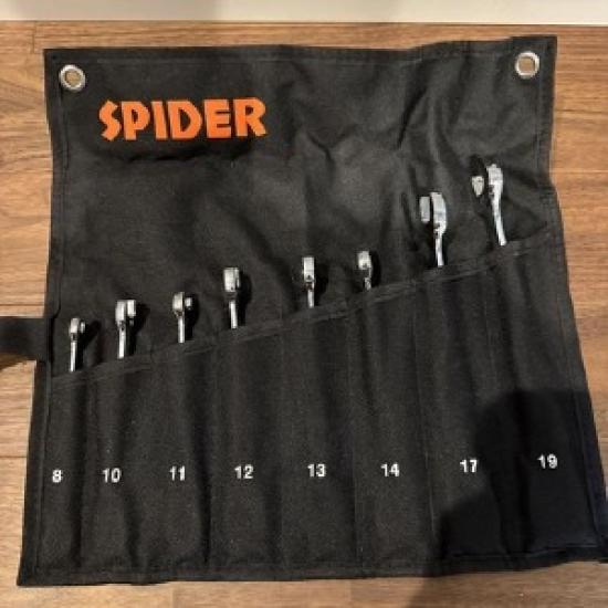 

Редкий набор комбинированных ключей Snap-on spider twist БЛИЗКО К НОВОМУ