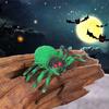 Resin Craft Halloween Spider Bat Figurines Miniatures Pumpkin Ornaments  Garden Outdoor Decor