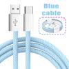 1M 2M 66W 6A USB C Type-c Quick Charging Braid Data Super Fast Charging for Huawei iPhone 17 Mobile Phone Power Bank Charging