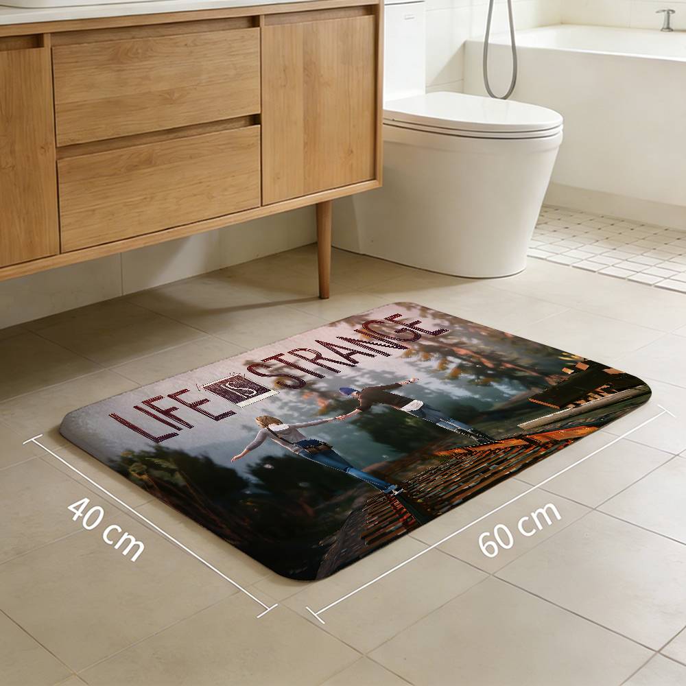 Game L-Life Is Strange Door Mat Nordic Style Bedroom Living Room Doormat Home Balcony Anti-Slip Alfombra
