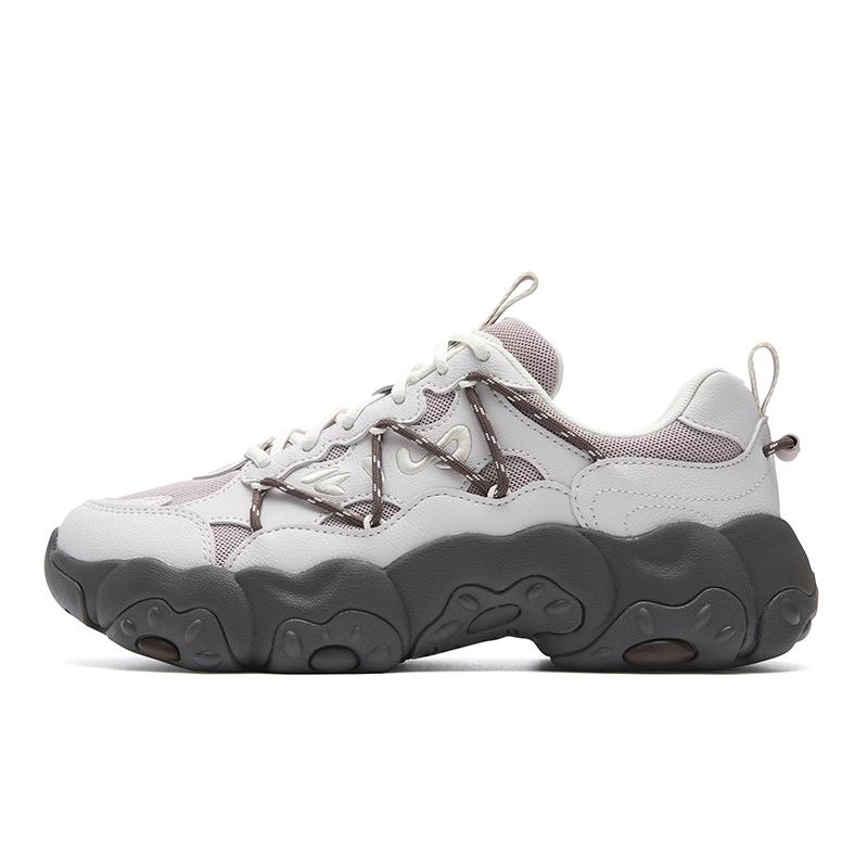 

FILA FLUID 6 Abrasion Resistant, Breathable, Lightweight Low top Casual Shoes Women s Light Gray Purple F12W542151FGA 38