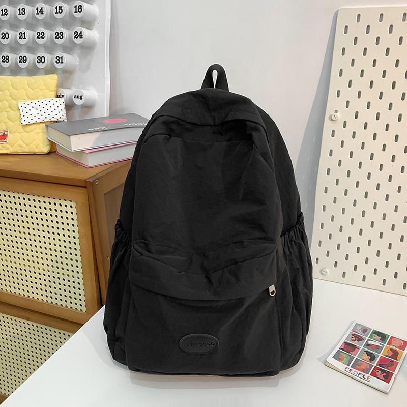 

Корейская версия универсального рюкзака большой вместимости, минималистичный стиль высокой ценности, литературный рюкзак