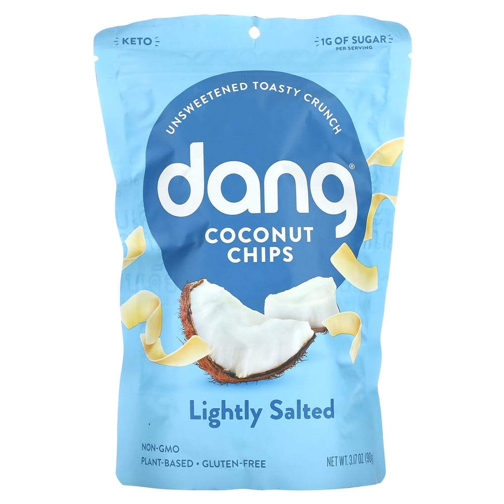 Dang Coconut Chips, Lightly Salted, 90g (3.17oz)