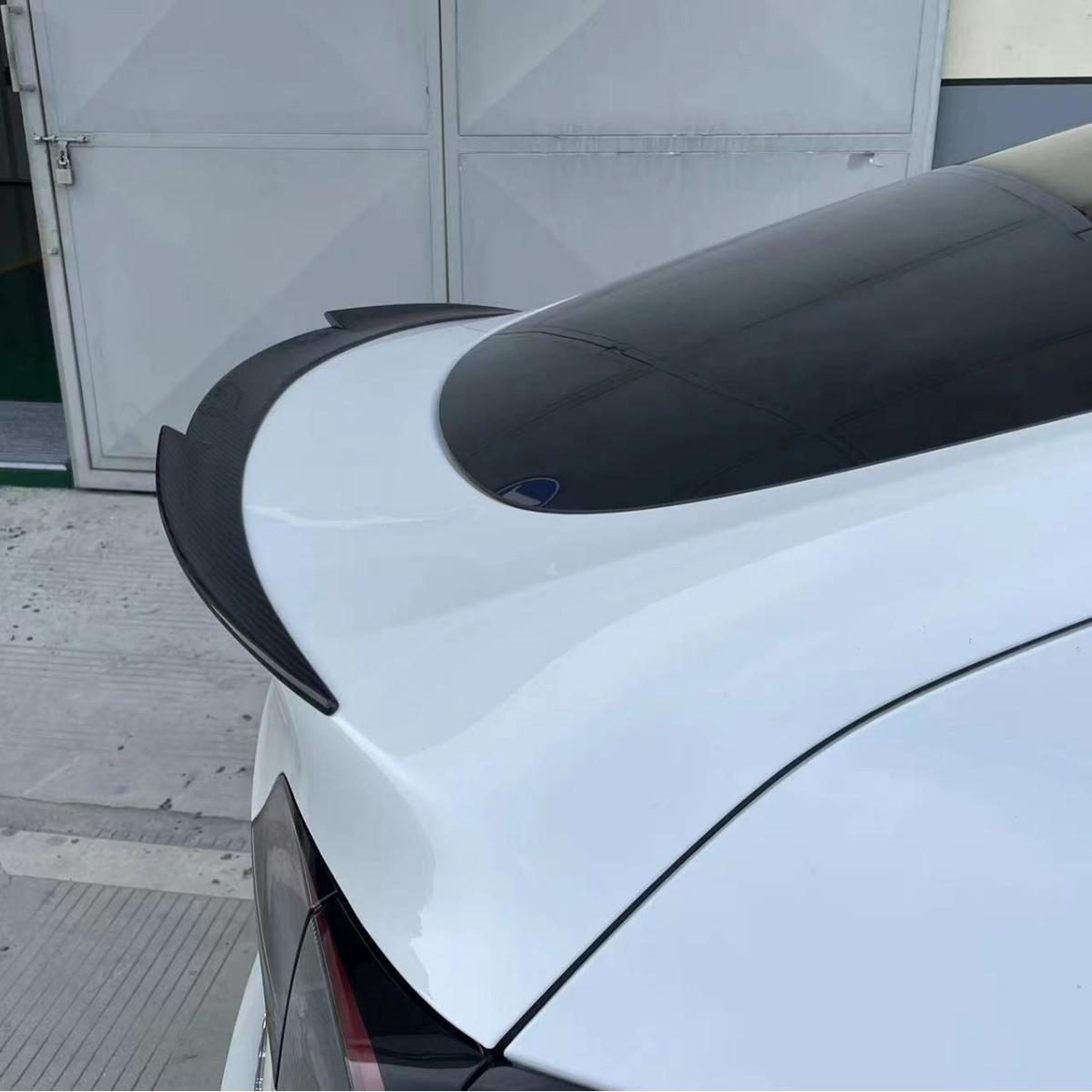 Tesla Model Y Carbon Fiber Rear Spoiler Tesla MODEL Y