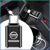 USB 3.0 To Type C Adapter Mini Converter Phone Charging Cable Charger For Nissan Nismo Tiida Sylphy Teana X Trail T30 T32 Almera Qashqai J10 J11 GTR