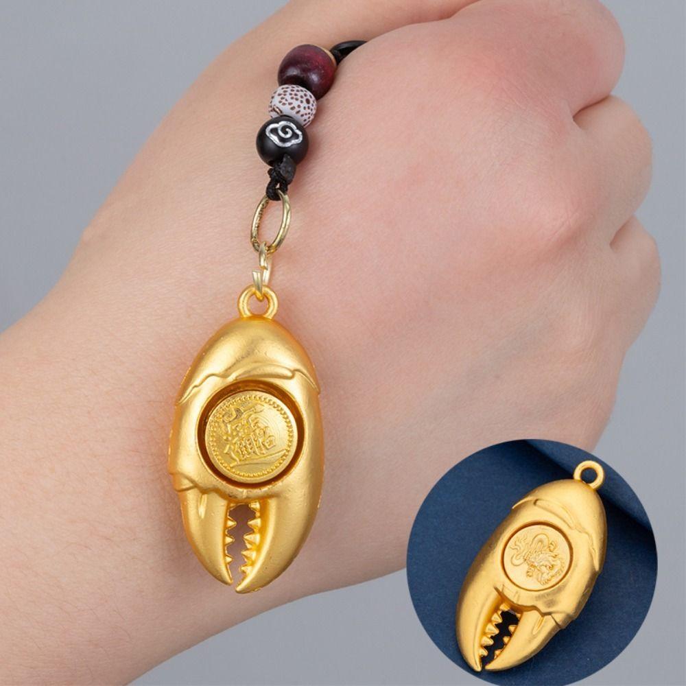Hanging Rotating Keychain Chinese Style Car Keychain Creative Zodiac Keychain  Gift