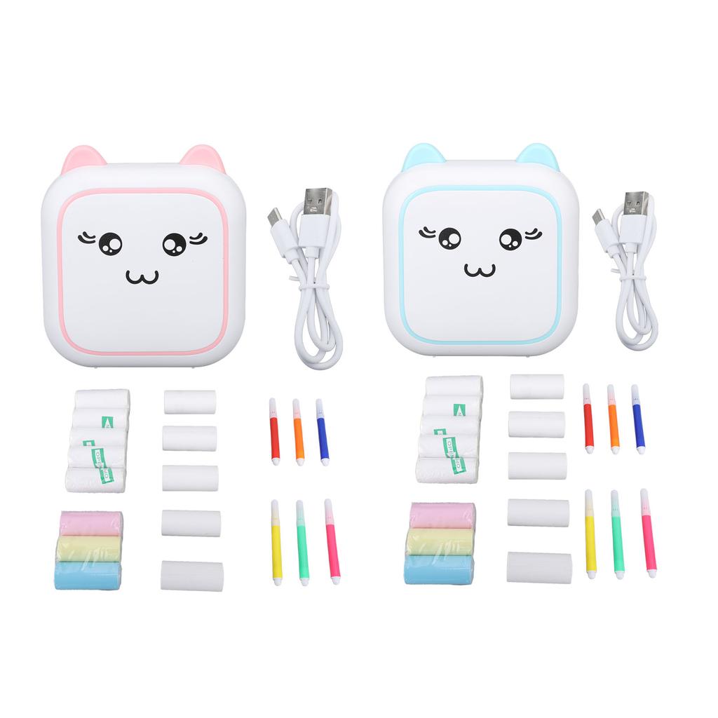 Bluetooth  Pocket Printer Portable Thermal Printer with Printing Paper for Notes Journal Memo