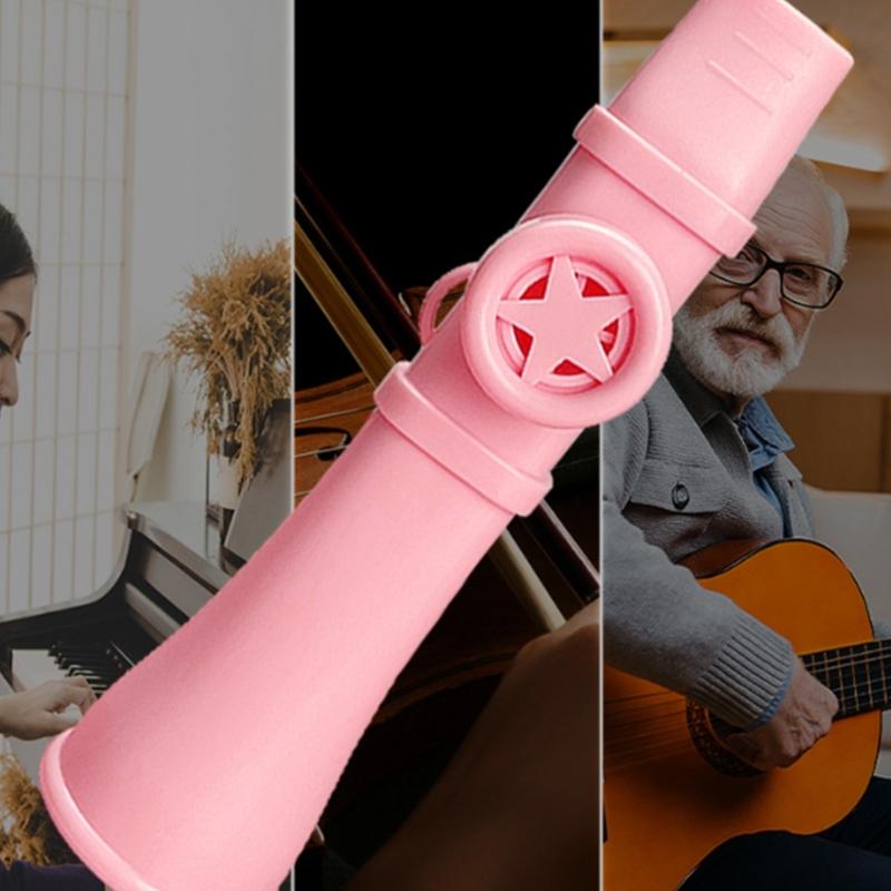 Colorful Educational Kazoo Suitable for All Ages Weather Resistant ABS Construction Enhances Rhythm Perception Skills