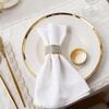 Creative Rhinestone Napkin Ring: Stylish Holder for Weddings & Restaurants