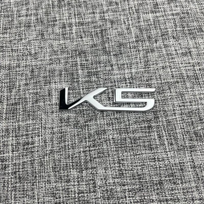 Applicable K3K5 Kaiku K8 Rear Trunk Logo Modified Trunk Logo Sticker Black Decorative Car Sticker