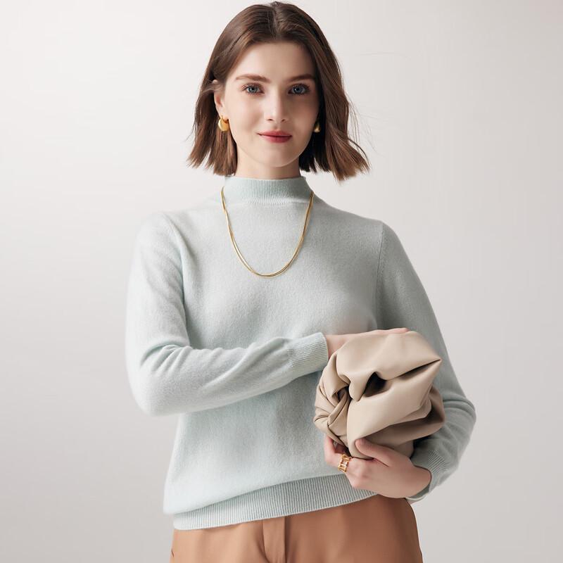 PALUOPO Women's Pure Cashmere Sweater