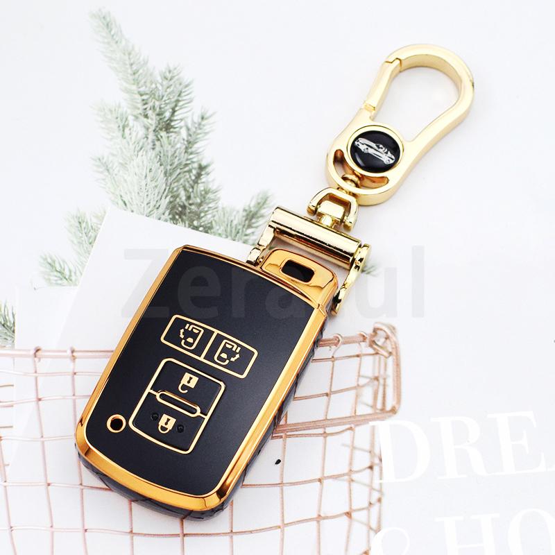 Tpu Car Key Case Cover For Toyota Camry Land Cruiser Highlander Prado Prius Chr Aygo Corolla Yaris Rav4 Auris Avalon Accessories