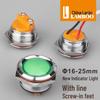 25mm Tri-Color Waterproof Metal Indicator Light