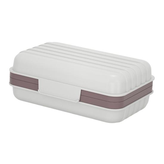 Soap Portable Bar Holder with Cover 2Pcs Travel Soap Container with Filter Hole