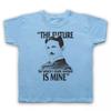 NIKOLA TESLA PHYSICS THE FUTURE IS MINE UNOFFICIAL KIDS CHILDS T-shirt