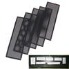 Computer PC Case Cooling Fan Dust Filter Mesh Net Cover PVC Dust Filter Shield Back Plate For Computer Chassis
