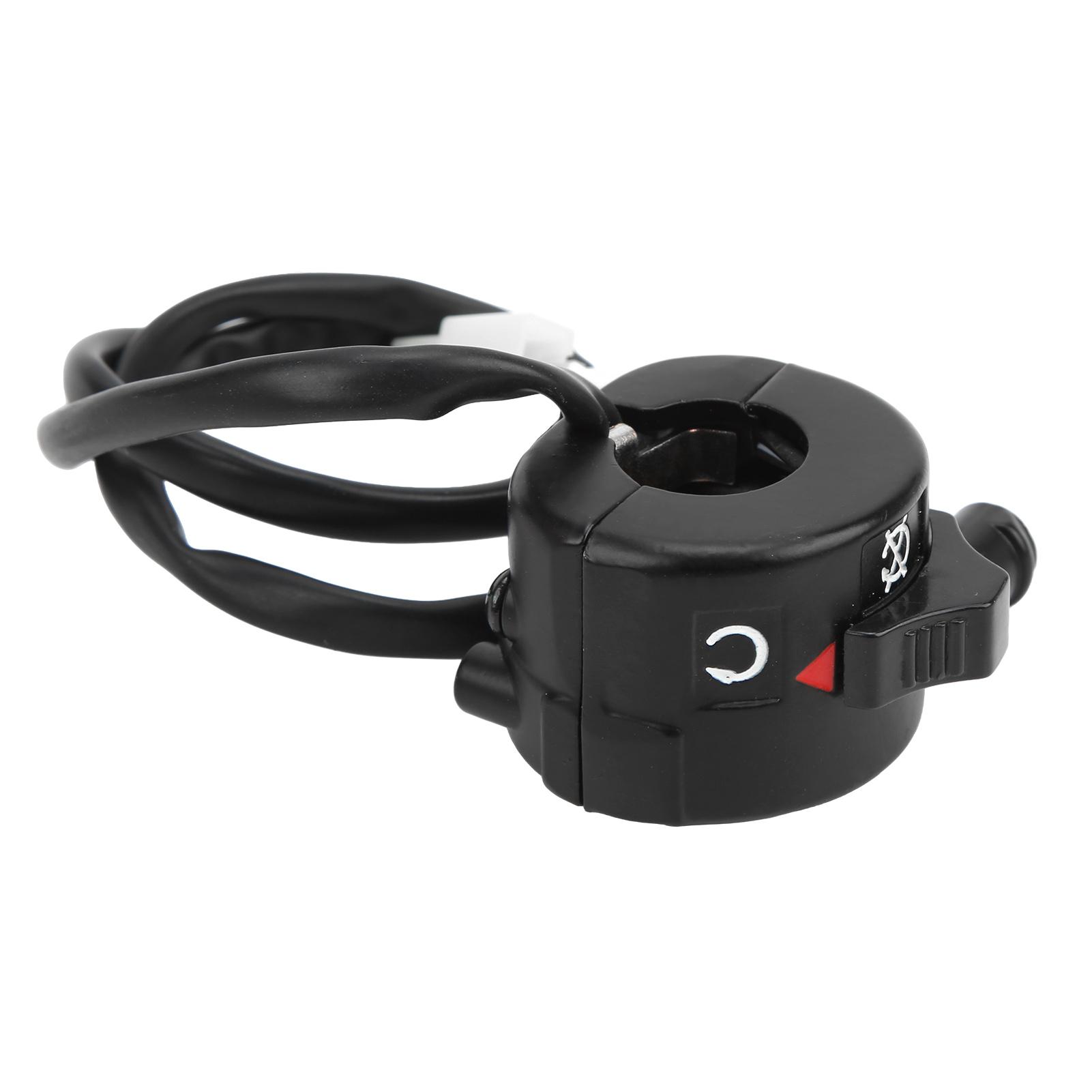 

22мм0,87дюйма Переключатель дроссельной заслонки для внедорожного мотоцикла Ручка Стоп Аварийный выключатель Замена для PW80 19832006