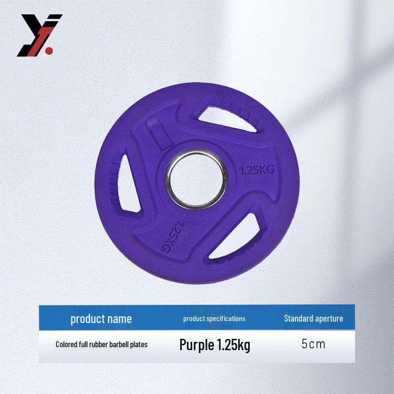 Yituo Colorful Rubber Hand Grip Barbell Plates