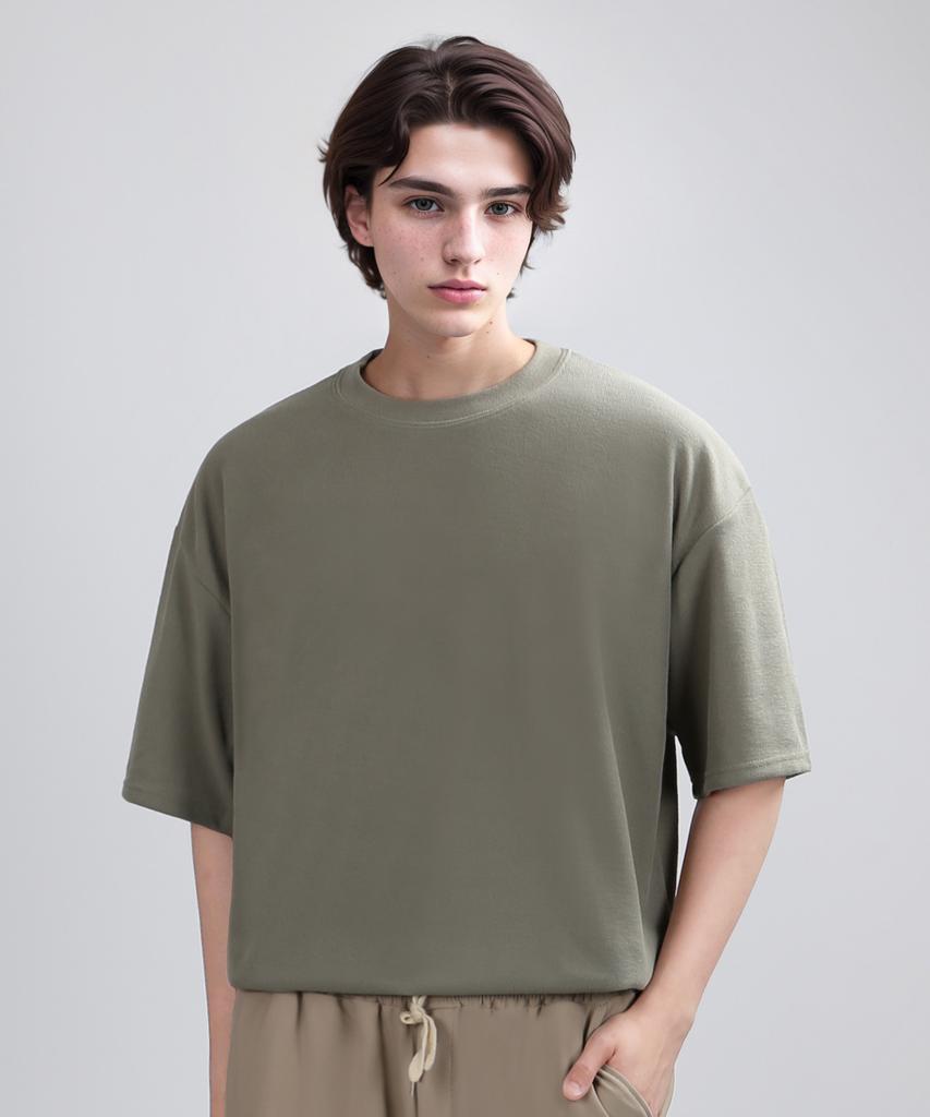 VERYVAIN Knit Tex Over Sleeve (Light Khaki)