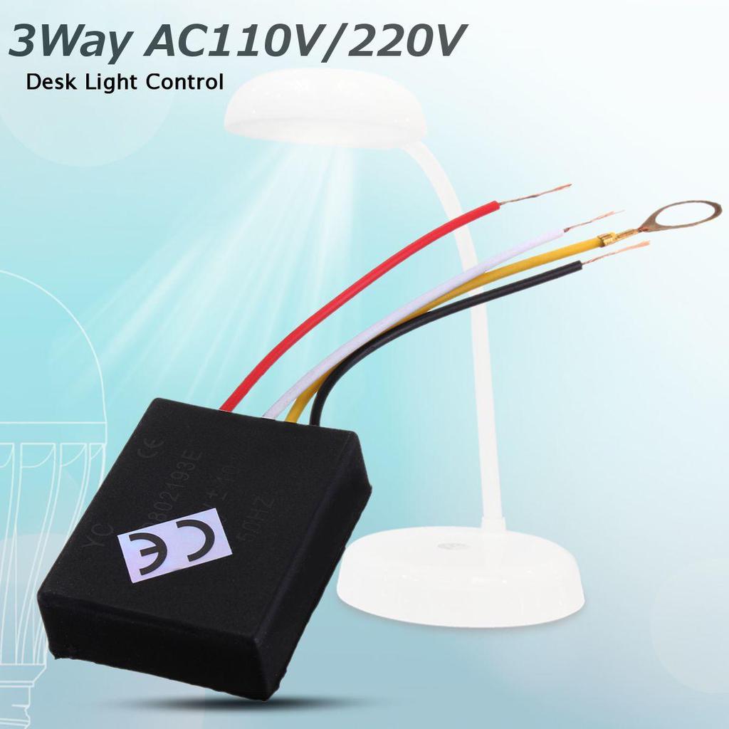 1pcs Replacement Touch Control Dimmer 3-way Touch Dimming AC 220-240V