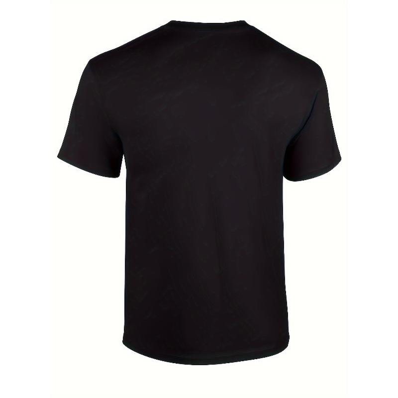 Europäische Größen Lustiges "Wenn du versuchst, mir Angst zu machen, bin ich zu Tode verängstigt vor " Herren T-Shirt - Schwarz mit Weißem Text Humorvolles Grafik-T-Shirt