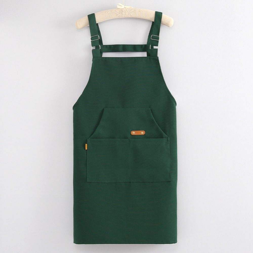 Oil-proof Waiter Sleeveless Apron Waterproof Dishwashing Cleaning Apron  Household