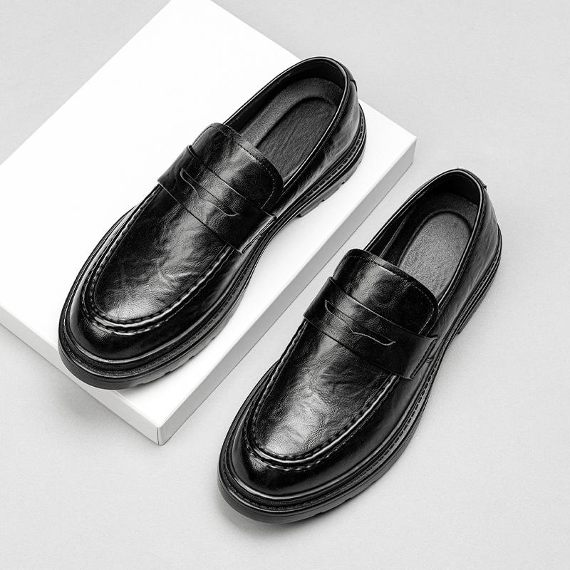 Mode Korea Mode Herren Designer Schuhe Herren Fahrschuhe Luxus Frühling/Herbst Slipper Herren Freizeitschuhe Herren Slipper Einfarbig Atmungsaktiv