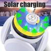 50W Football Led Bulbs Solar Remote Control Night Light Rechargeable Light with Lantern Folding with Cable for Garden Bulb Light
