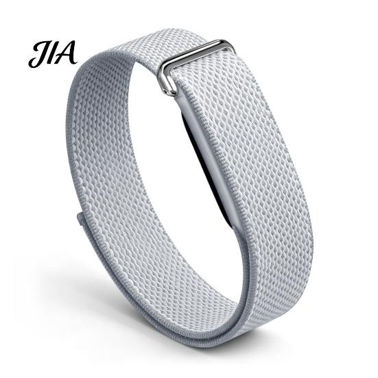 Running Hiking Gym Accessories Nylon Band for Fitbit Air, Breathable Replacement Watch Band, Adjustable Flexible Wrist Straps Sport Wristband,
