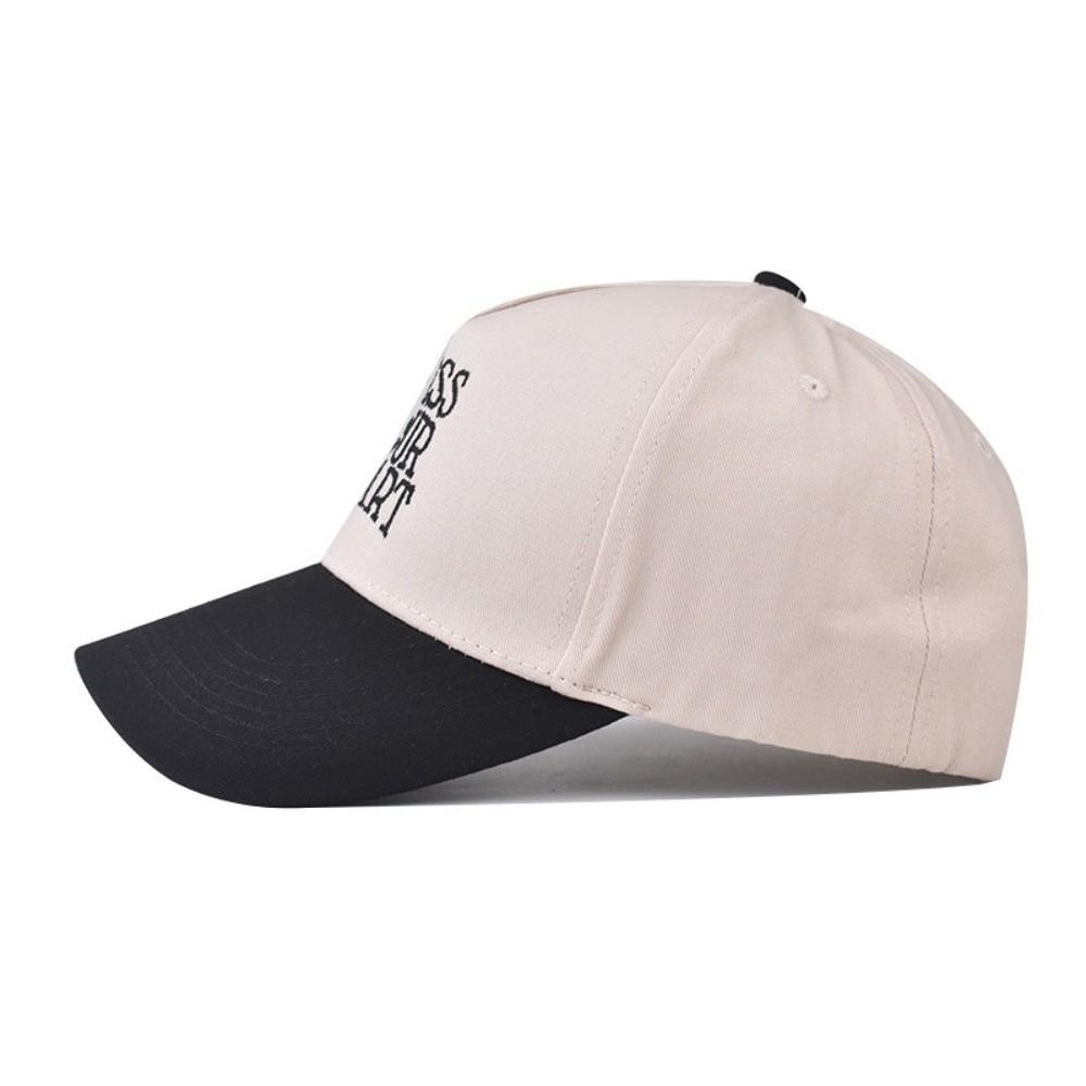 Trend Wide Brim Baseball Hat Casual Adjustable Baseball Cap Bless Your Heart Letter Embroidery Sun Hat Men