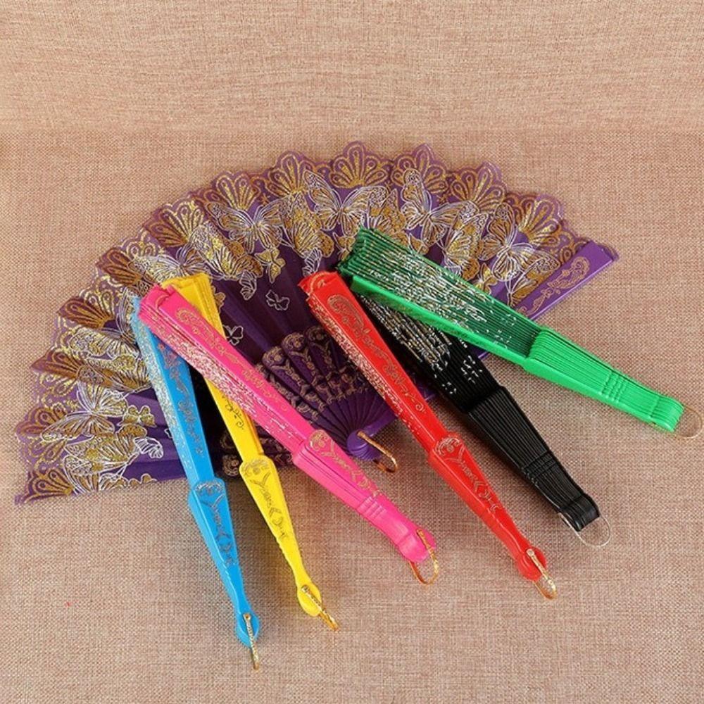Handgehaltener Dekofächer Spitze Handfächer Fotografie Requisiten Tanzfächer Hanfu Zubehör